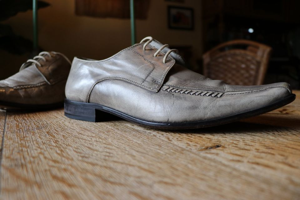 Borelli Schuhe beige, guter Zustand in Neukirchen-Vluyn