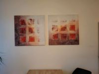 2 Wandbilder Kunstdruck auf Leinwand 90x90 cm Berlin - Tempelhof Vorschau