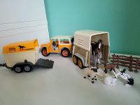 Schleich und Playmobil Pferdeanhänger Tiere, Jeep Bayern - Gilching Vorschau