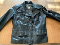 Belstaff Lederjacke in vintage-black Bremen - Oberneuland Vorschau