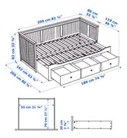 Hemnes Bett Schubladen Bett Platzsparend Berlin - Marzahn Vorschau