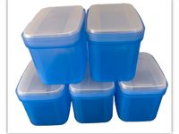 Tupperware 5 Swingboxen je 1 Liter blau tupper Vorrat Kippdeckel Hessen - Hanau Vorschau