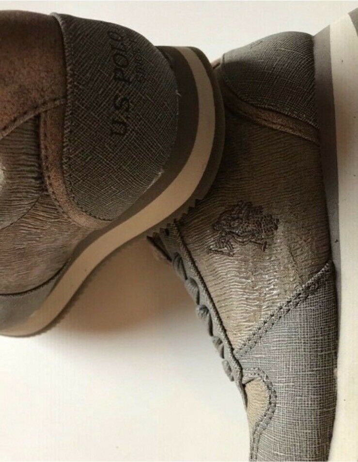 U.S.Polo ASSN Sneakers Turnschuhe Gr 31 Khaki Neu NP 99€ in Düsseldorf