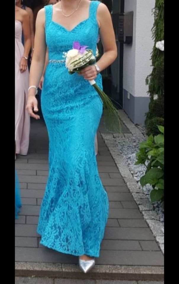 Hofdamenkleid / Abikleid / Abendkleid Gr. M in Büren