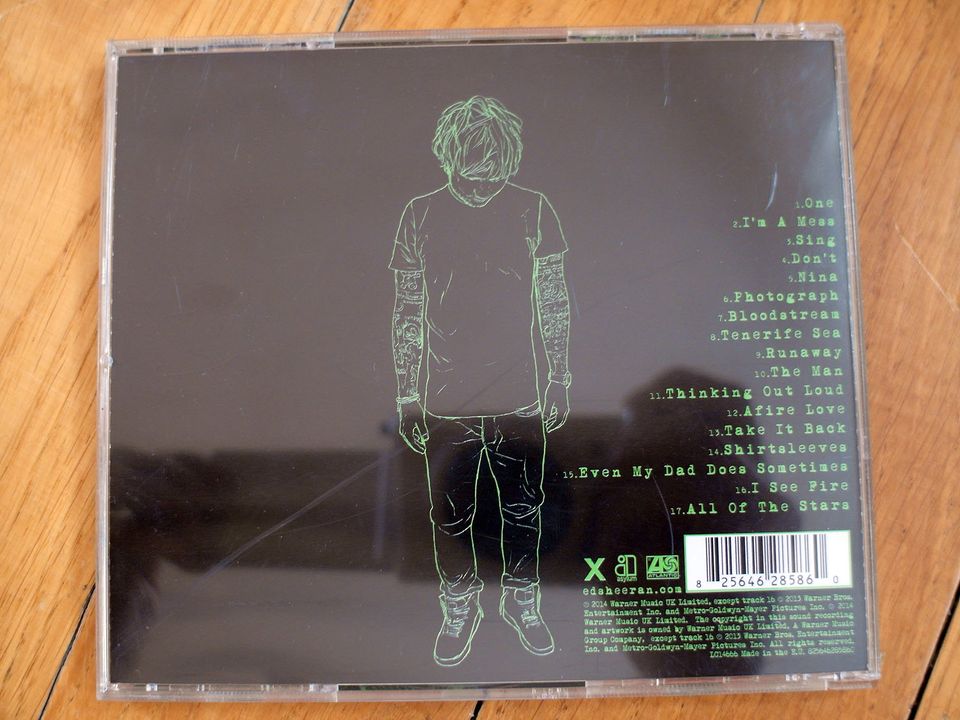 CD "Ed Sheeran - X" in München