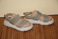 ❤️ TOP Plateau Sandalen PAUL GREEN Gr. 38,5 Leder beige Niedersachsen - Jork Vorschau