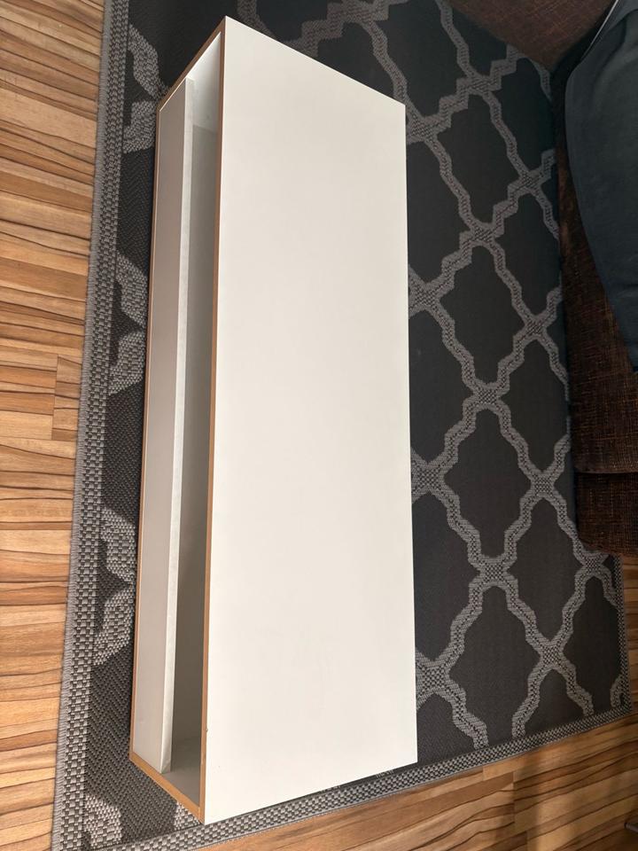 TV Lowboard mit Hängeschrank (rechts) in der Farbe schwarz weiß in Fürth