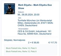 Tickets Mark Eliyahu MORGEN München Kr. München - Putzbrunn Vorschau
