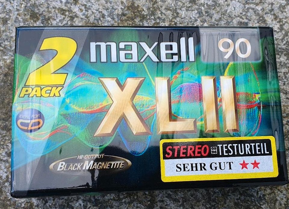 Leerkasette Musikkastte maxell 2er-Pack OVP Neu in Bad Nauheim