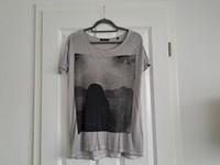 MOP Marc O'Polo T-Shirt mit Print Top Oberteil grau Acid-Waschung Dortmund - Asseln Vorschau