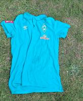 SV Werder Bremen Wiesenhof Poloshirt Spieler Größe L Grün Toutou Niedersachsen - Oyten Vorschau