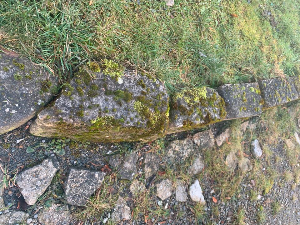 Natursteine/Abbruchsteine zur Beeteinbettung in Meiningen