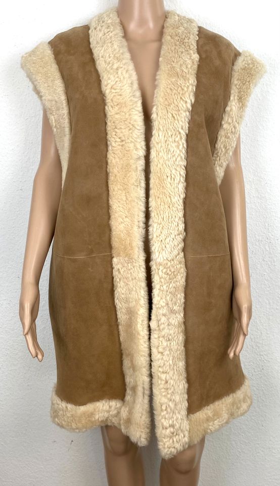 Polo Ralph Lauren, Shearling Vest, M, Braun, Neu, € 2.500,- in Ratingen