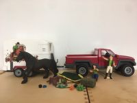 Schleich, HORSE CLUB, Pick-Up mit Anhänger, Pferdeanhänger Brandenburg - Bad Belzig Vorschau