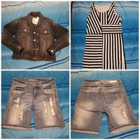 Jeansjacke 128 Shorts Bermuda 164 Kleid S 36 Berlin - Hellersdorf Vorschau