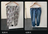 2 schöne Hosen Blumenmuster Basic gr 42 Saarland - Oberthal Vorschau