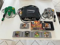 Nintendo 64+2 Controller+6 Top Spiele+Rumble Pak Baden-Württemberg - Gaiberg Vorschau