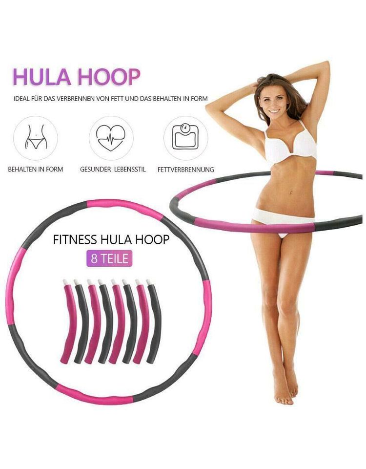 Hula Hoop Reifen/ Fitness Hula Hoop/ Neu und unbenutzt in Haibach Unterfr.