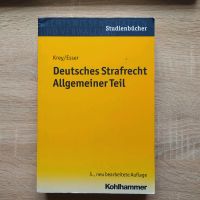 Krey/Esser Strafrecht Allgemeiner Teil 5. Auflage Bayern - Wegscheid Vorschau