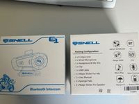 Motorrad Bluetooth Kommunikationssystem Snell E-1 Kiel - Schilksee Vorschau