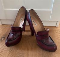 DUNE - High Heel, Pumps, Bordeauxrot - Weinrot, Gr. 39 Berlin - Wilmersdorf Vorschau