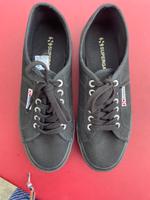 Superga Sneaker, schwarz, einmal getragen! Brandenburg - Werder (Havel) Vorschau