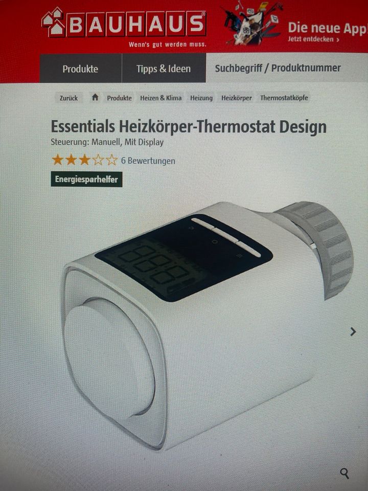 Heizkörper-Thermostat Essentials in Düren