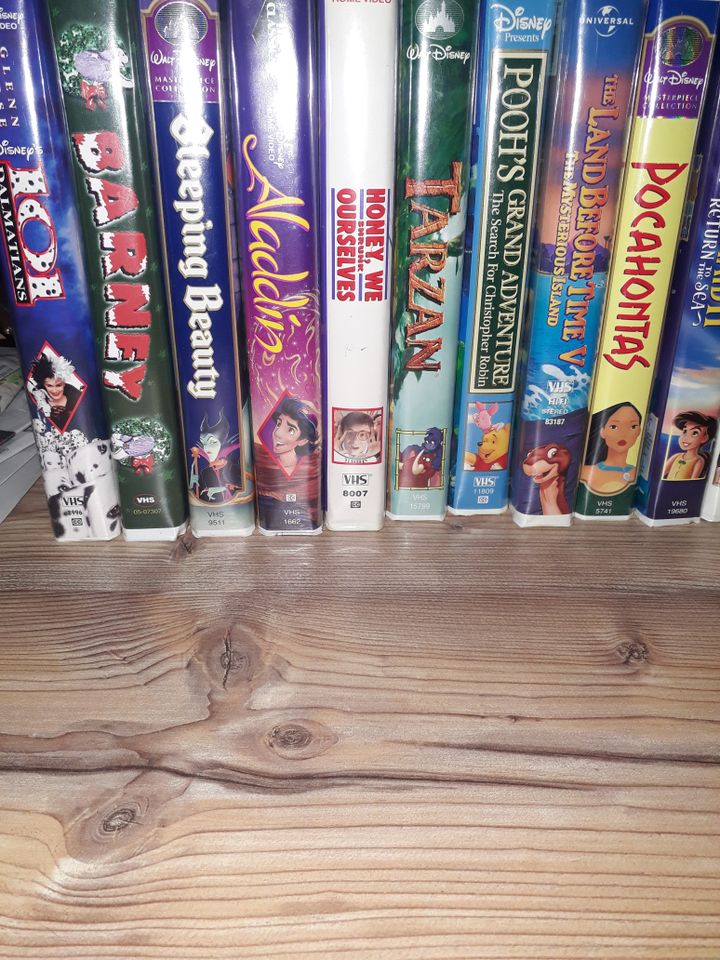 Disney USA VHS-Kassetten NTSC in Englisch in Aichach
