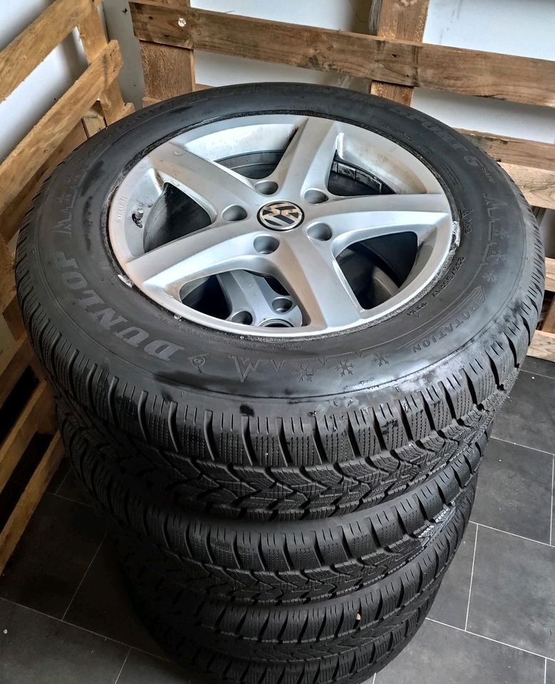 ✓NEUWERTIGE VW TOUAREG 7P 235/65 r17 108H WINTERREIFEN ALUFELGEN in Herten