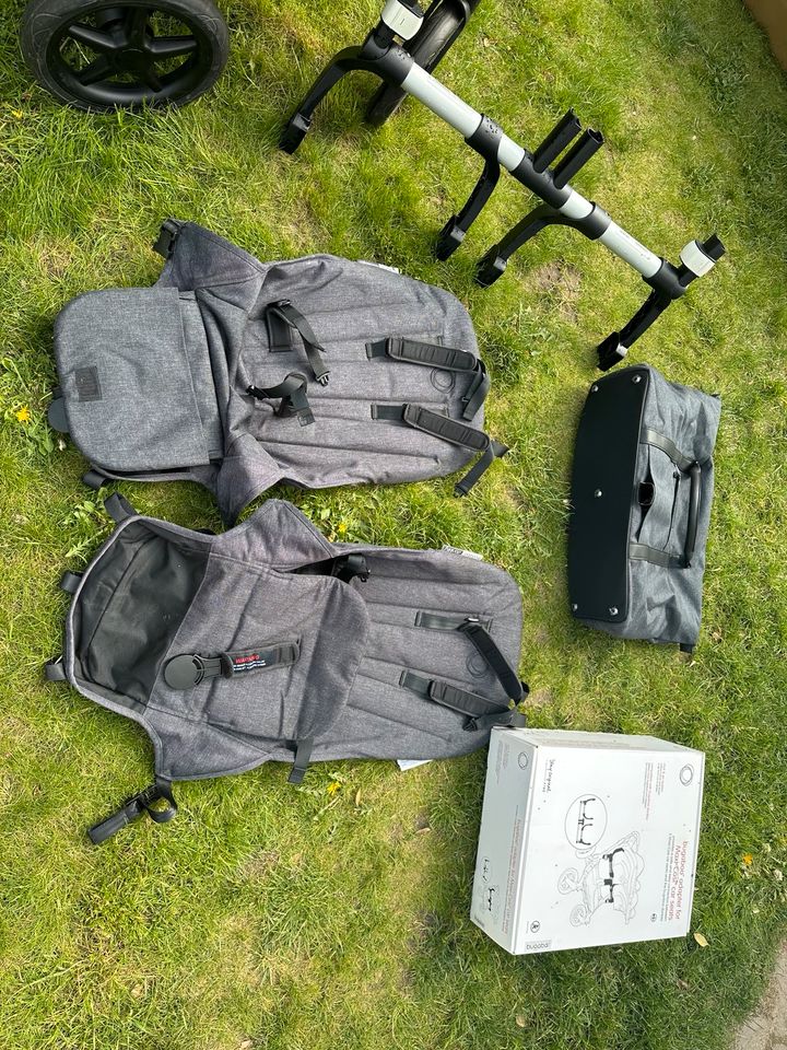 Bugaboo Donkey 3 Duo Black mineral collection in Neuss