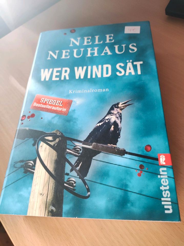 Krimi Taschenbuch Nele Neuhaus Wer Wind sät in Braunweiler