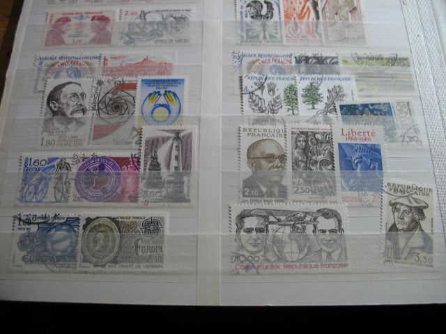 Briefmarkensammlung Frankreich Stöberposten ab Klassik in Konstanz