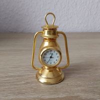 Miniatur Uhr Petroleum Laterne Lampe Meister-Anker Messing -2- Berlin - Neukölln Vorschau