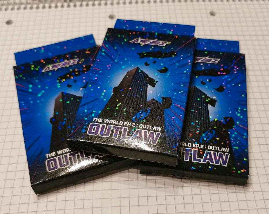 ATEEZ Outlaw Platform Album vollständig Photocards in Reutlingen