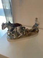 Porzellan Figur Pferde mit Pflug und Bauer ca. 38cm lang Bayern - Abensberg Vorschau