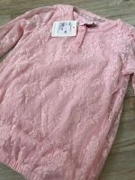 NEU Langarmshirt LA-Shirt Shirt Fest Bluse rosa Spitze Gr 128 Dresden - Leuben Vorschau