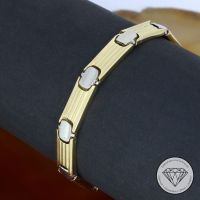 M*180109 Wert 1.500,- Armband 585 gelb weiß Gold 14k 14 KT XXYY Essen - Karnap Vorschau