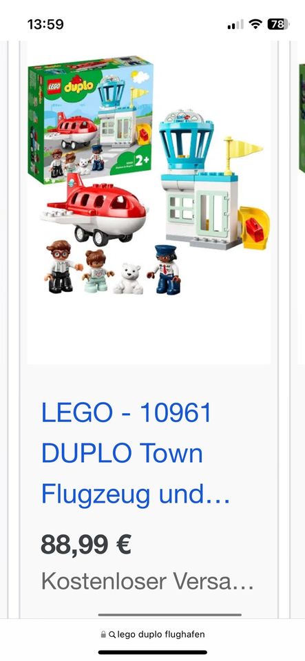 Lego Duplo Flughafen in Berlin