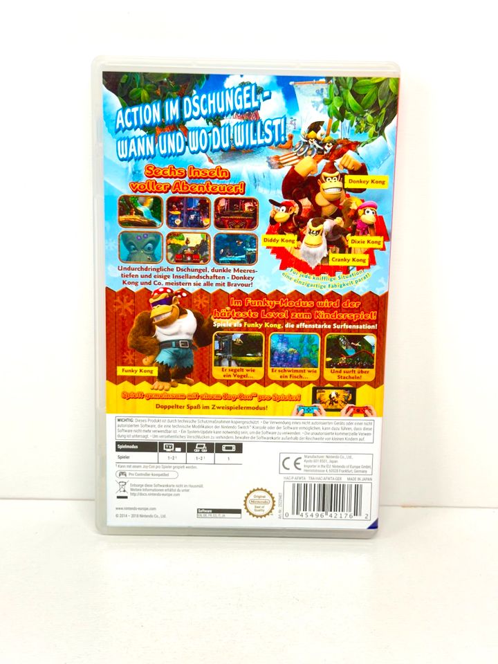 Donkey Kong Country Tropical Freeze Nintendo Switch Spiel in Eime