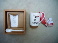 Teetasse, nie benutzt, 3-teilig, für Mütter (schönes Geschenk) Hessen - Wiesbaden Vorschau