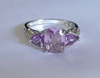 Neu: Harry Ivens Silber-Ring Amethyst lila, Gr 18 / 58 Frankfurt am Main - Sachsenhausen Vorschau