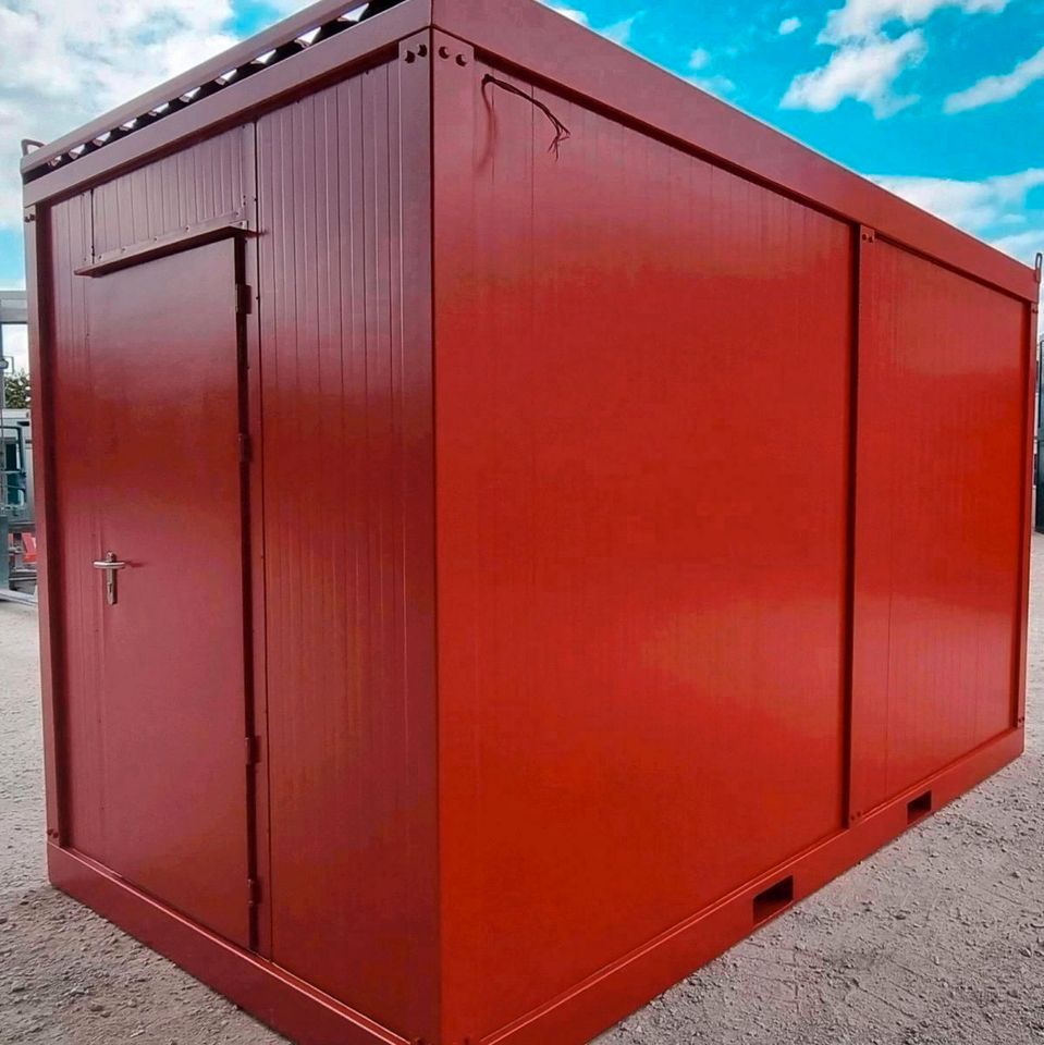 Premiumcontainer aus Bayern - 2 Jahre Herstellergarantie - Schlüsselfertig & Vollausgestattet - Ausgebauter Container - Containerwohnung Containermodul Wohncontainer Tiny House Bürocontainer Baubüro in Brunnen