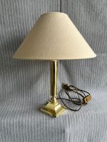 Vintage Lampe mit Goldenem Fuß Baden-Württemberg - Aach Vorschau