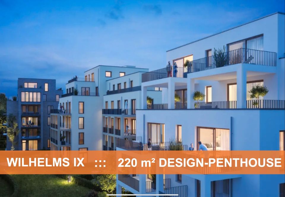 WILHELMS IX   :::   WIESBADEN-DOWNTOWN   :::   EXKLUSIVES UND GROSSZÜGIGES PENTHOUSE in Wiesbaden