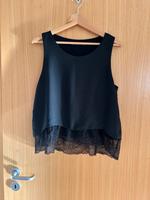 Zara Top mit Spitze Gr. M schwarz Bayern - Starnberg Vorschau