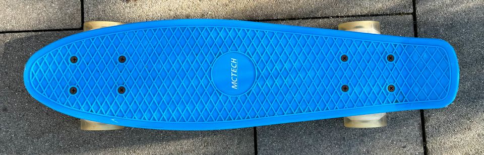 --- Pennyboard blau - wenig benutzt --- in Neukirchen-Vluyn