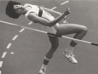 LEICHTATHLETIK / HOCHSPRUNG - Ulrike Meyfarth - Foto (8) / 1980 Hessen - Heppenheim (Bergstraße) Vorschau