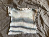 Zara, T Shirt, Streifen, Gr. 86, blau weiß Berlin - Charlottenburg Vorschau