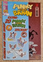 Comic Heft mit Sticker, Pinky und Brain, Nr. 7, 1999, Dino Niedersachsen - Diepenau Vorschau