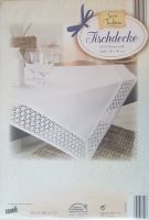 Tischdecke weiß mit Häkelborte Vintage Style Original verpackt Hessen - Roßdorf Vorschau